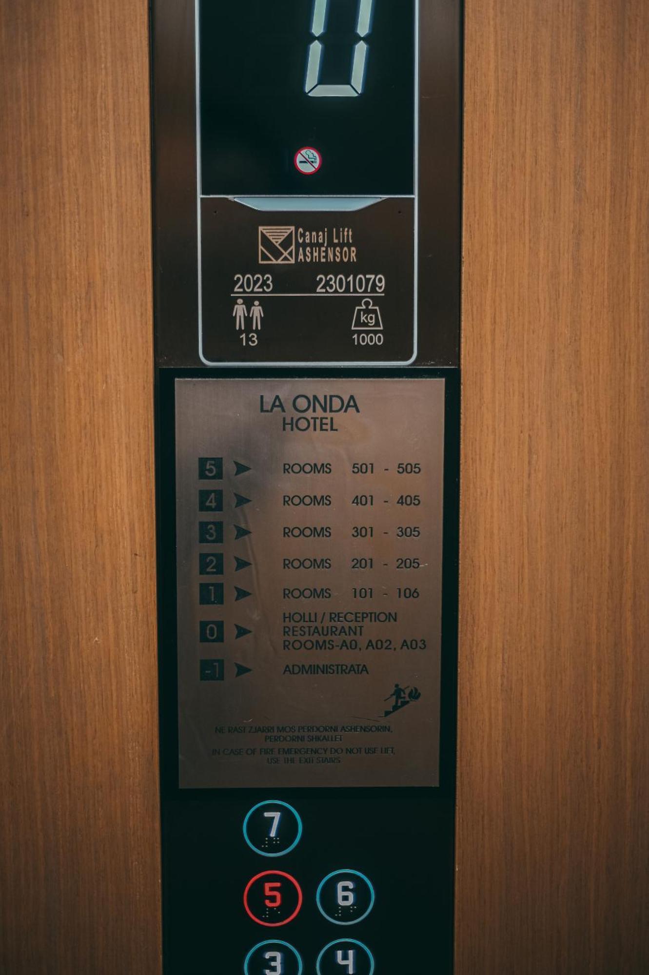 La Onda Hotel Durres Ngoại thất bức ảnh